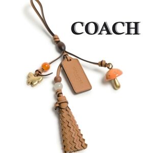 Coach Mushroom Heritage Bag Charm CCD23